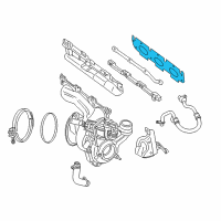 OEM 2015 BMW i8 Exhaust Manifold Seal Diagram - 11-62-7-625-167