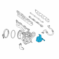 OEM 2015 BMW i8 HEAT RESISTANT PLATE Diagram - 11-62-8-600-048