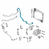 OEM 2008 Lexus GX470 Hose Sub-Assy, Suction Diagram - 88704-60410