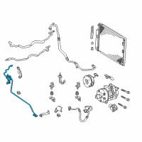 OEM Lexus Tube & Accessory Assembly Diagram - 88710-6B011