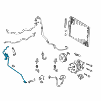 OEM 2007 Lexus GX470 Tube & Accessory Assembly Diagram - 88710-6B011