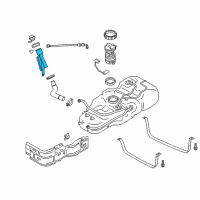 OEM 2015 Chevrolet City Express Filler Pipe Diagram - 19316257