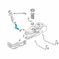 OEM 2016 Chevrolet City Express Filler Hose Diagram - 19316258