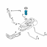 OEM Chevrolet City Express Fuel Pump Diagram - 19318293