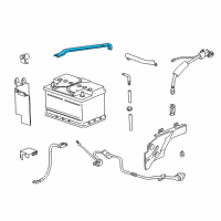 OEM BMW Battery Holder Diagram - 61-21-8-368-212