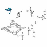 OEM Acura Arm, Right Front (Upper) Diagram - 51450-SEP-A02