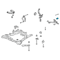 OEM 2004 Acura TL Bush, Front Arm (Lower) Diagram - 51393-SEP-A01