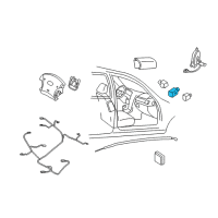 OEM Hyundai Veracruz Sensor Assembly-Front Impact Diagram - 95930-3L100