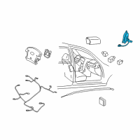 OEM 2010 Hyundai Azera Steering Wheel Air Bag Clock Spring Diagram - 93490-3L011