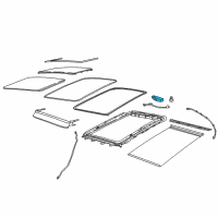 OEM Jeep Motor-SUNROOF Diagram - 68289873AC