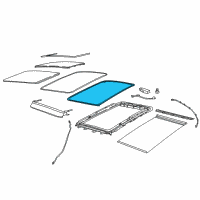 OEM 2019 Jeep Compass Seal-SUNROOF Diagram - 68289877AA