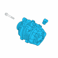 OEM 2012 Hyundai Genesis Generator Assembly Diagram - 37300-3C520