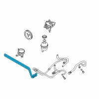 OEM 2001 BMW 330Ci Cooling Coil Diagram - 17-11-1-436-262