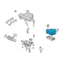 OEM 2017 Honda CR-V Cover, Air Cleaner Diagram - 17210-5PA-A00