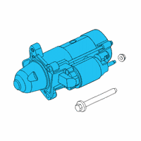 OEM 2021 Jeep Wrangler Engine Starter Diagram - 56029737AA