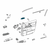 OEM 2019 Toyota Land Cruiser Memory Switch Diagram - 84927-60040