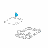 OEM Ford Focus Sunroof Switch Diagram - 4S4Z-14529-DA