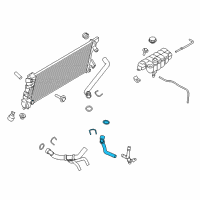 OEM 2016 Ford F-150 Hose Assembly Diagram - FL3Z-8C289-A