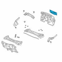 OEM 2015 Acura RDX Insulator, Dashboard (Outer) Diagram - 74251-TX4-A00