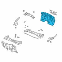 OEM Acura RDX Insulator, Dashboard Diagram - 74260-TX4-A00