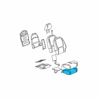 OEM 2009 Chevrolet Equinox Occupant Module Diagram - 19207141