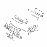 OEM 2016 Nissan Murano Plug Diagram - 01658-00441