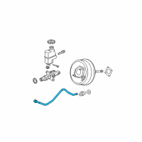 OEM Chevrolet Malibu Vacuum Hose Diagram - 20912122