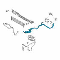 OEM 2018 Ford F-150 Hose & Tube Assembly Diagram - JL3Z-7R081-J