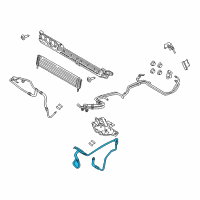 OEM 2018 Ford F-150 Cooler Pipe Diagram - HL3Z-7B028-A