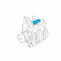 OEM 2014 Lexus IS350 Bracket, ALTERNATOR Diagram - 12511-31010