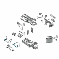 OEM 2010 Dodge Dakota Wiring-A/C And Heater Diagram - 5189097AA