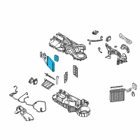 OEM 2008 Dodge Dakota Heater-Heater Diagram - 5161084AB