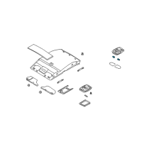 OEM 2006 Nissan Sentra Bulb Diagram - 26433-4Z000