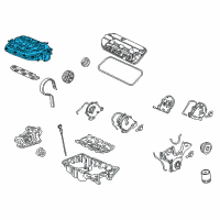 OEM 2006 Acura RL Manifold, In. Diagram - 17160-RKB-010