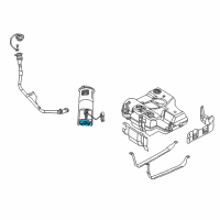 OEM Chrysler FILTR Kit-Fuel Diagram - 5003960AA