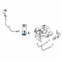 OEM Chrysler 300M FILTR Kit-Fuel Diagram - 5003960AA