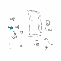 OEM 2000 Ford Excursion Check Arm Diagram - 4C3Z-2627204-AA