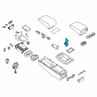 OEM 2006 Infiniti G35 Socket Knob Diagram - 253A2-3H010