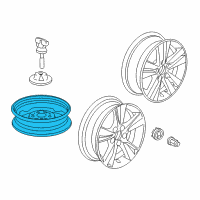 OEM Acura ILX Disk, Wheel (16X4T) (Ring Techs) Diagram - 42700-SJK-J51