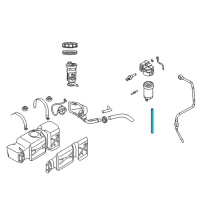 OEM 2007 Dodge Ram 2500 Hose-Fuel Filter Diagram - 68005222AA