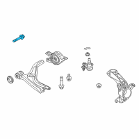 OEM 2018 Honda Civic Bolt, Flange (14X90) Diagram - 90182-TEA-T00