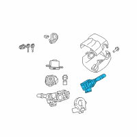 OEM Toyota 4Runner Wiper Switch Diagram - 84652-48180