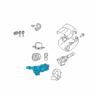 OEM 2011 Lexus CT200h Switch Assembly, HEADLAMP Diagram - 84140-33202