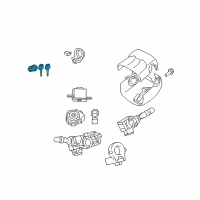 OEM 2010 Toyota Camry Cylinder & Keys Diagram - 69057-52510