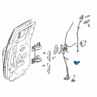 OEM Switch Assy-Door Diagram - 25360-1HA1C