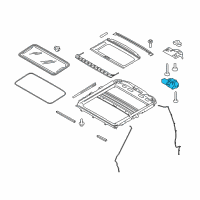 OEM 2019 Ford F-350 Super Duty Motor Diagram - FL3Z-15790-B