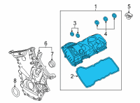 OEM Ford Transit-150 Valve Cover Diagram - JL3Z-6582-A