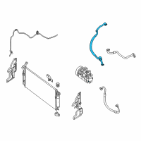 OEM 2013 Nissan Altima Hose-Flexible, Low Diagram - 92480-3TA1A