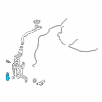 OEM 2020 Honda Insight Motor Washer (Front) Diagram - 76806-TBA-A01