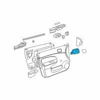 OEM 2005 Chevrolet Cobalt Handle, Inside Diagram - 22722747